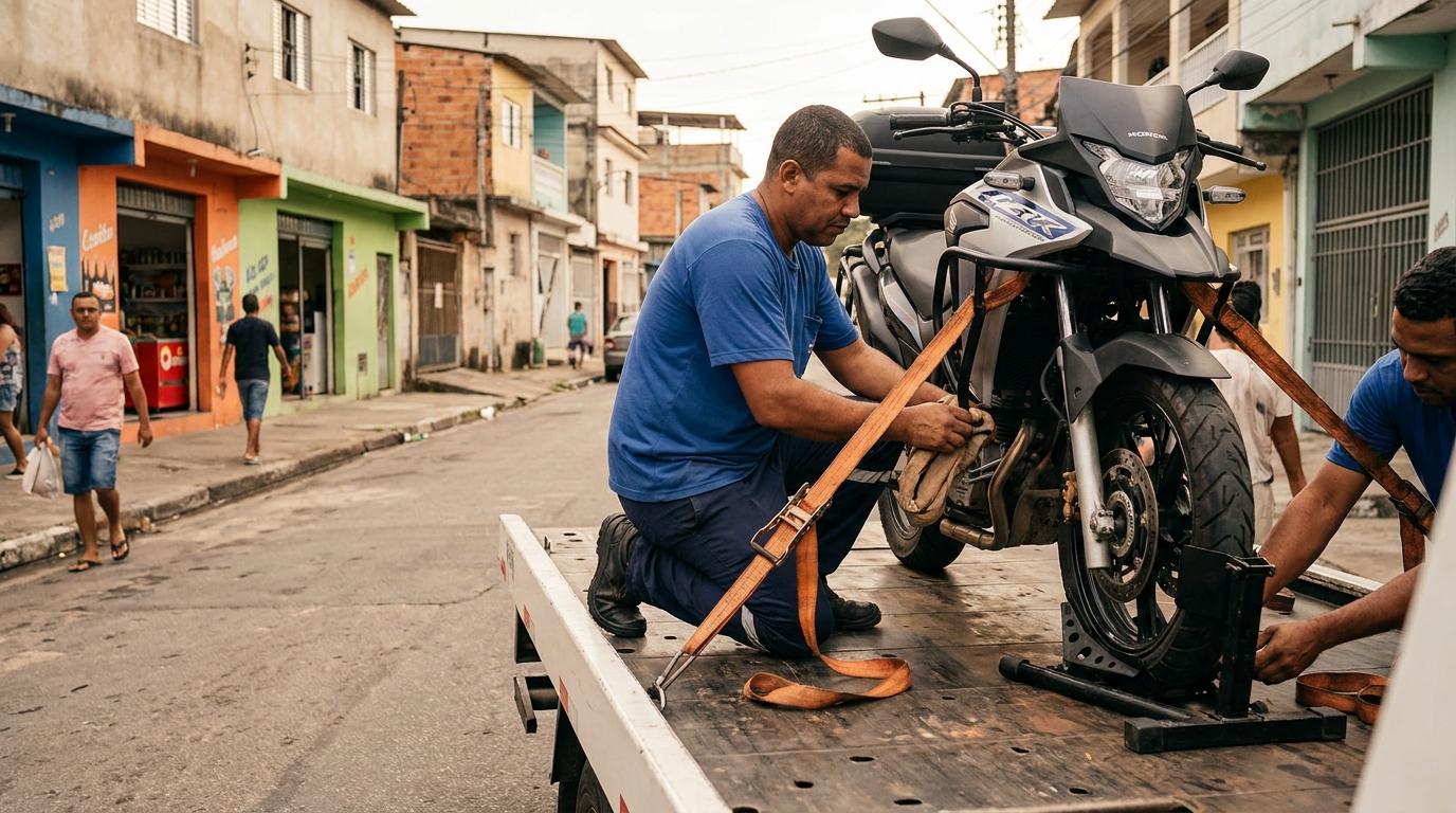 Guincho para Moto perto de mim em Araraquara‑SP